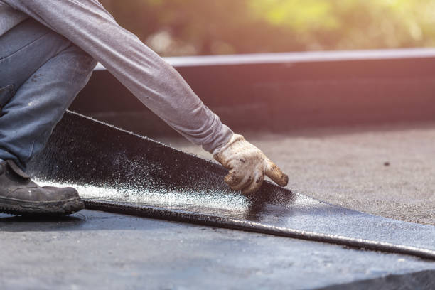 Professional Basement Waterproofing technician working in Markham, IL